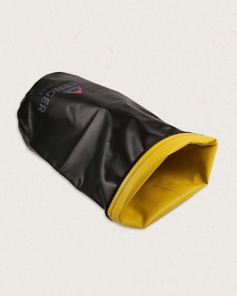 Torby Passenger Tide 30L Recycled Dry Męskie Czarne | Polska-UHOEJM905