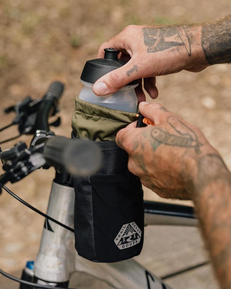 Torby Rowerowe Passenger Steer Hybryd Bottle Damskie Khaki | Polska-FEHDPK164