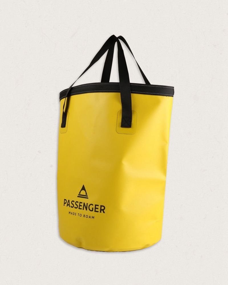 Torebka Bucket Bag Passenger Recycled Damskie Żółte | Polska-NTEUYO508