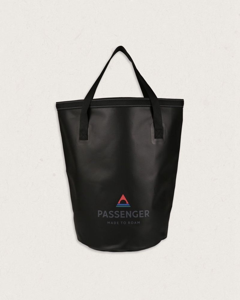 Torebka Bucket Bag Passenger Recycled Damskie Czarne | Polska-LQEBPU826