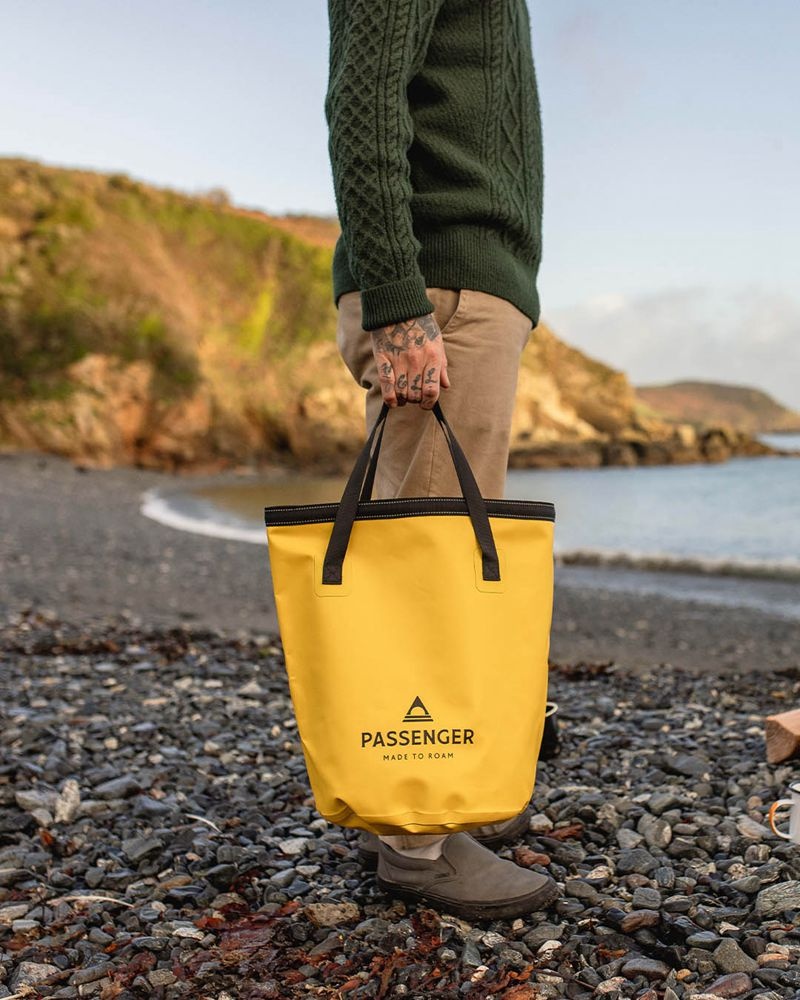 Torebka Bucket Bag Passenger Recycled Męskie Żółte | Polska-KUPDHS972